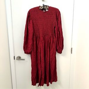 Target A New Day Rouched Mock Neck Dress